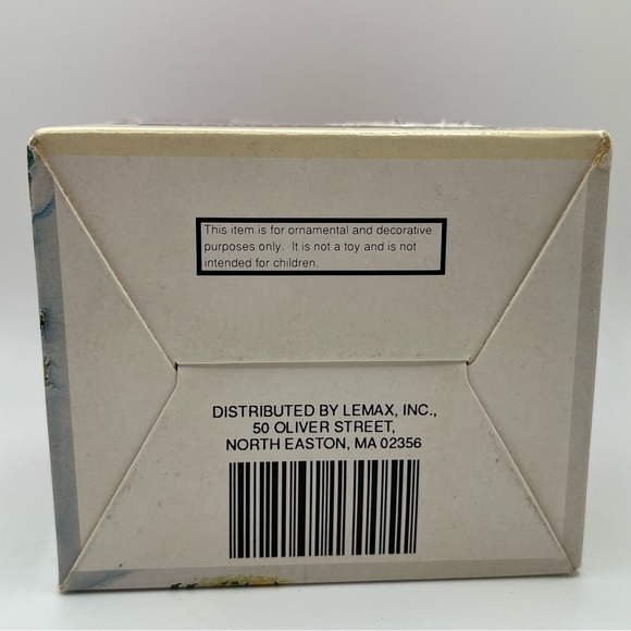 Vintage 1991 Lemax Dickensvale Porcelain Wishing Well Christmas Village #13005 - Picture 11 of 11